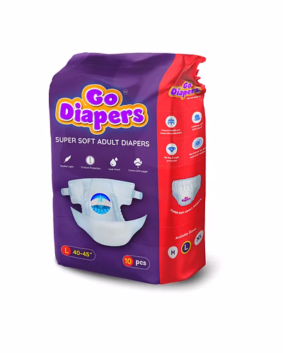 Godiapers Disposable Diapers for Adults M_10-11378356