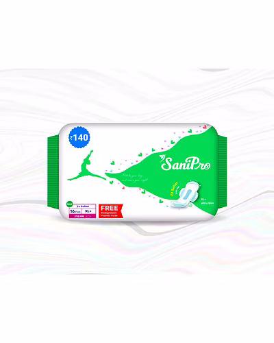 Sanipro Sanitary Napkins/Pads TriFold 310mm Sanitary Napkins Pads-11378404