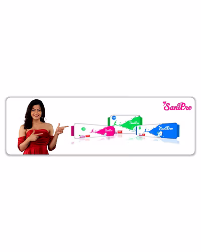 Sanipro Sanitary Napkins/Pads TriFold 310mm Sanitary Napkins Pads-16-2