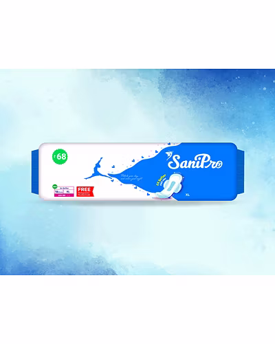 Sanipro Sanitary Napkins/Pads Straight 280mm-11378396