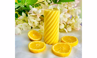 Spiral Pillar Candle