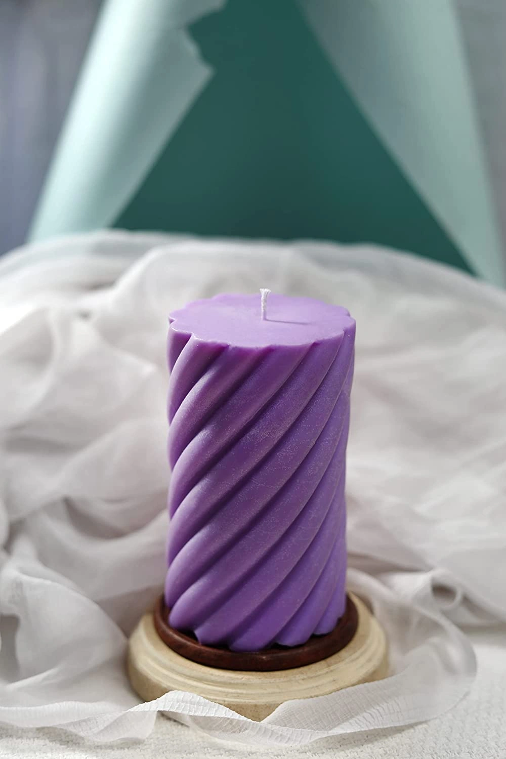 Spiral Pillar Candle-2