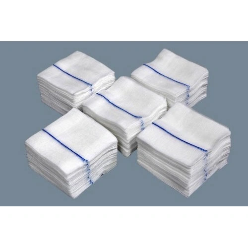 Factory Direct Supply Smooth Texture High Fluid Absorbency Bleached Cotton Abdominal Pad/Mop/Sponges-11376912