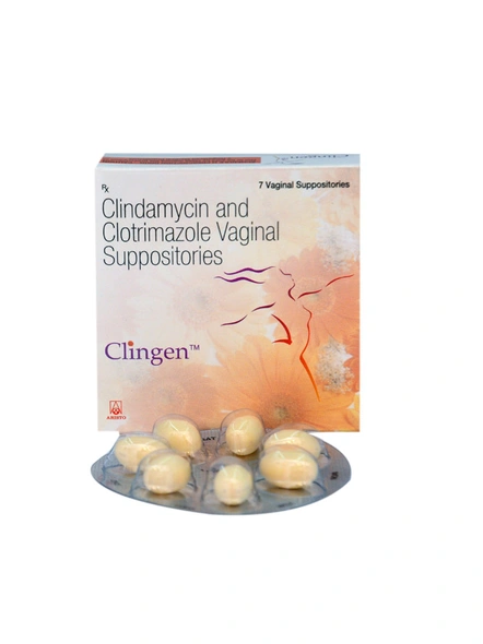 Clingen Vaginal Suppository-PCT-431-100mg