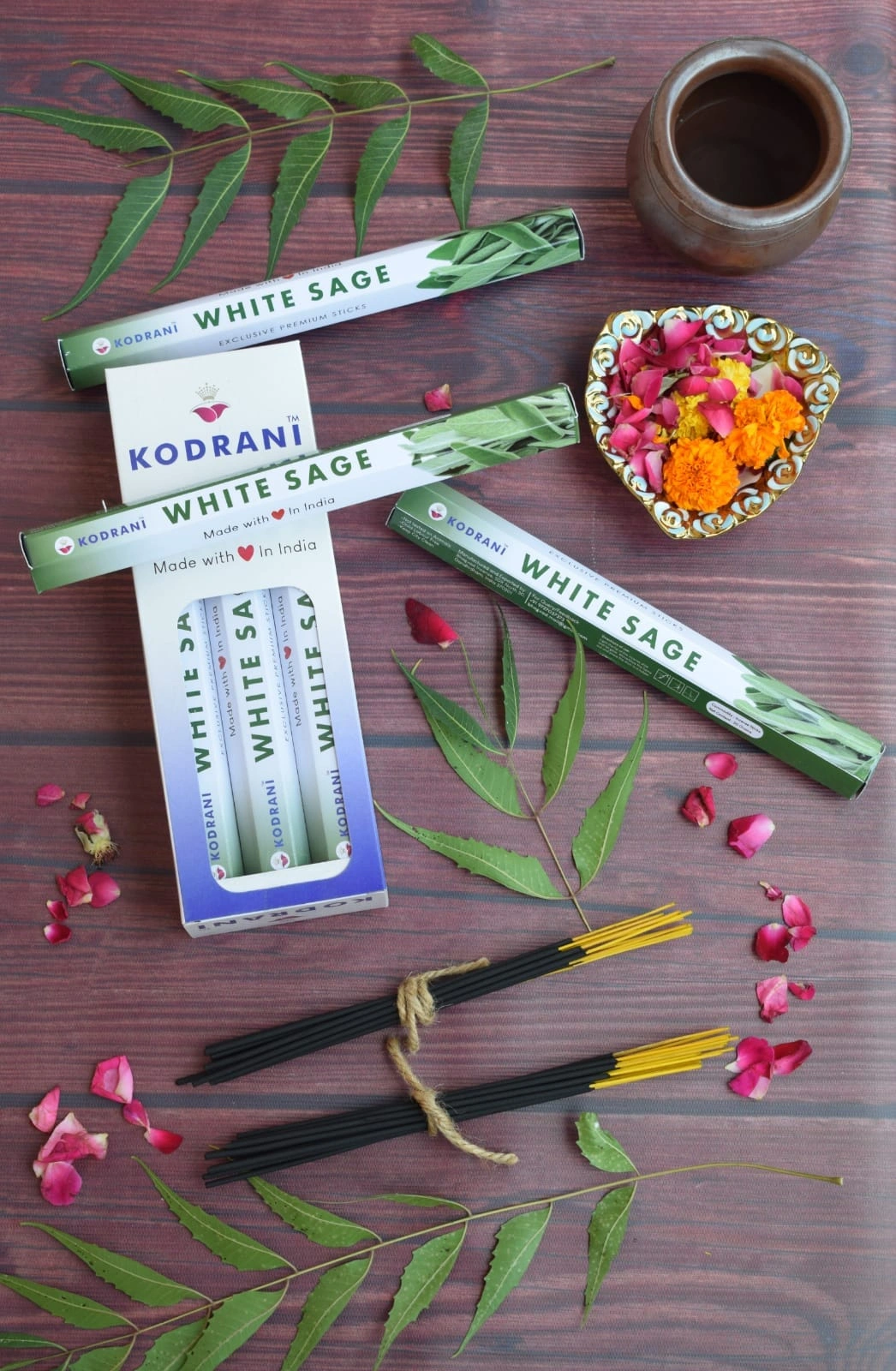 Kodrani White Sage Incense Sticks-11430696