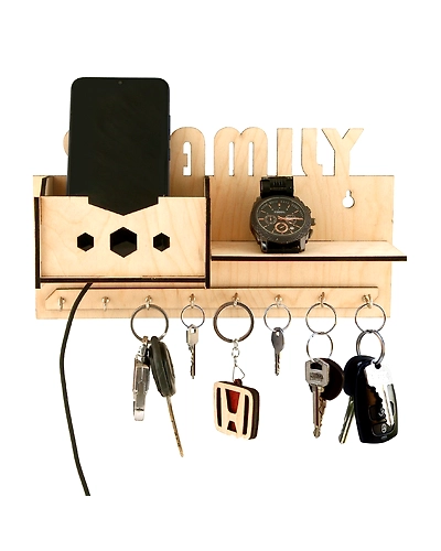 Unique FAMILY Key Stand With Mobile Stand-GI56MS