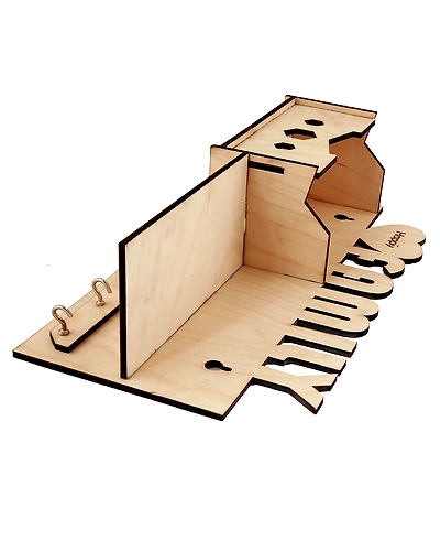 Unique FAMILY Key Stand With Mobile Stand-White-1