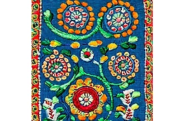 Indian Suzani Embroidery: A Fusion of Cultures