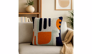 Exquisite Full Embroidery Cushion Cover - Handcrafted Home Decor