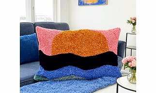 Accent Pillows with Full Aari Embroidery