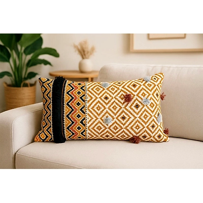 Hand Tufted Pillow Covers - Luxury Home Decor-11916310