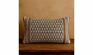 Handmade Embroidery Cushion Cover - Premium Quality Home Decor Accent