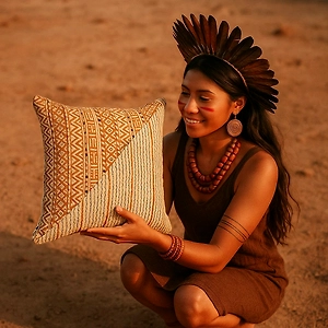 Luxurious Handcrafted Cotton Pillow Covers