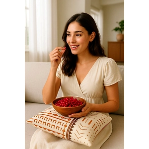 Luxurious Hand Block Sateen Embroidery Cotton Pillow Covers