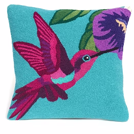 handmade cotton embroidery pillow cover - eco-friendly home decor