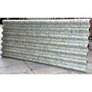 GREEN ROOF SHEETS FROM RECYCLED PLASTIC