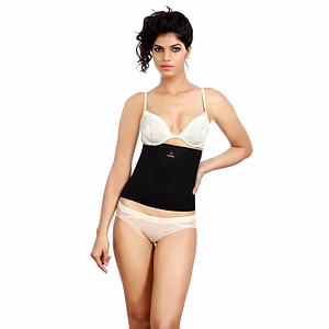 Adorna Tummy Tucker - Black - S