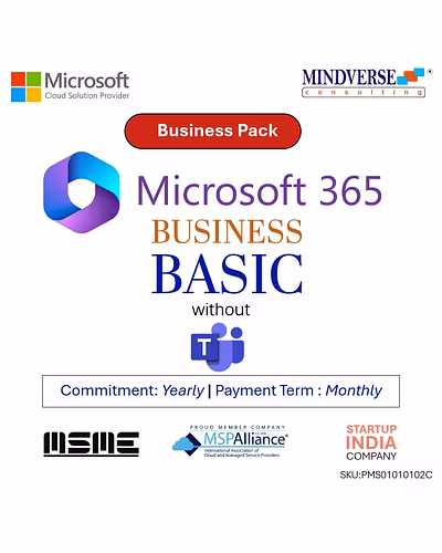 Microsoft365 Business Basic without TEAM-PMS01010102C