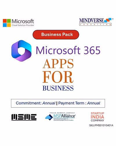 Microsoft365 Apps for Business-PMS01010401A