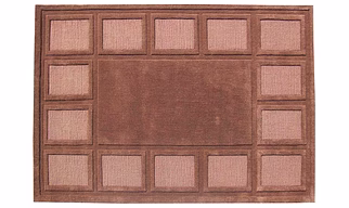 Exquisite Handwoven Area Rug with Geometric Design