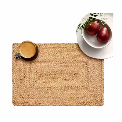 jute coaster & placemats