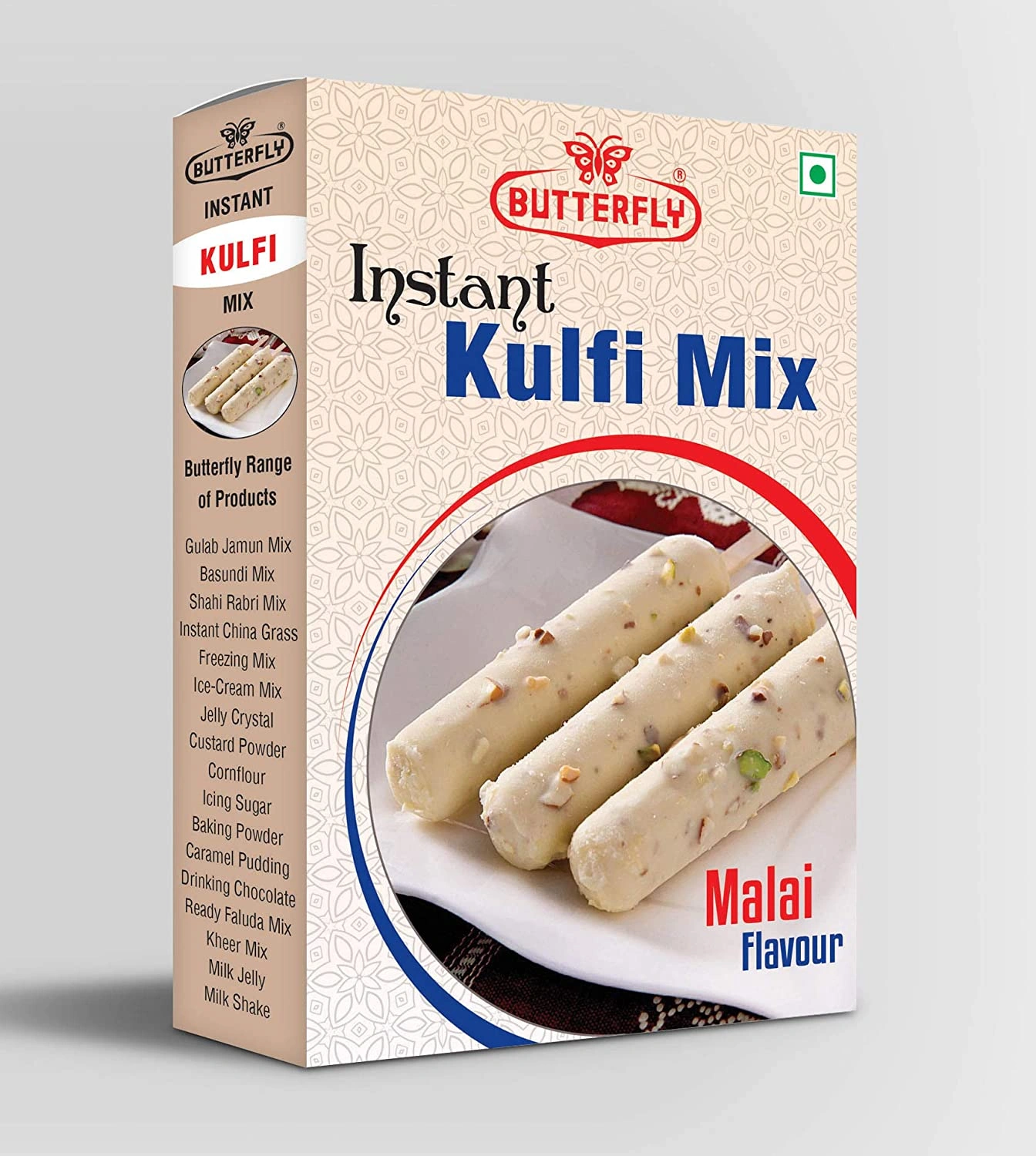 Butterfly Instant Kulfi Mix, 100g (Malai)-21069102-Malai9