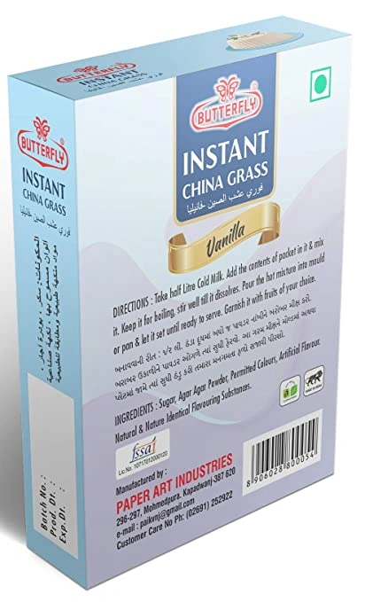 Butterfly Instant China Grass, 50g (Vanilla)-1