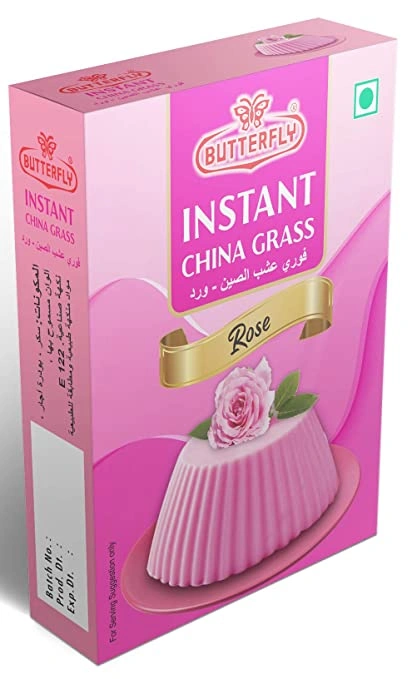 Butterfly Instant China Grass, 50g (Rose)-21069105-Rose28