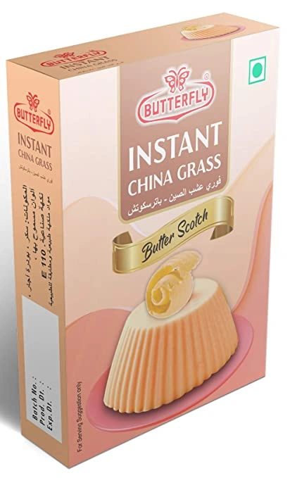 Butterfly Instant China Grass, 50g (Butter Scotch)-21069105-ButterScotch30