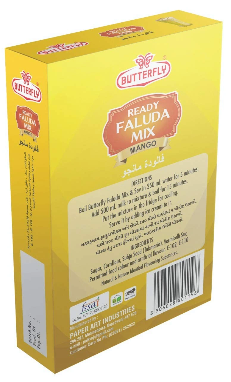 Butterfly Ready Faluda Mix, 100g (Mango)-1