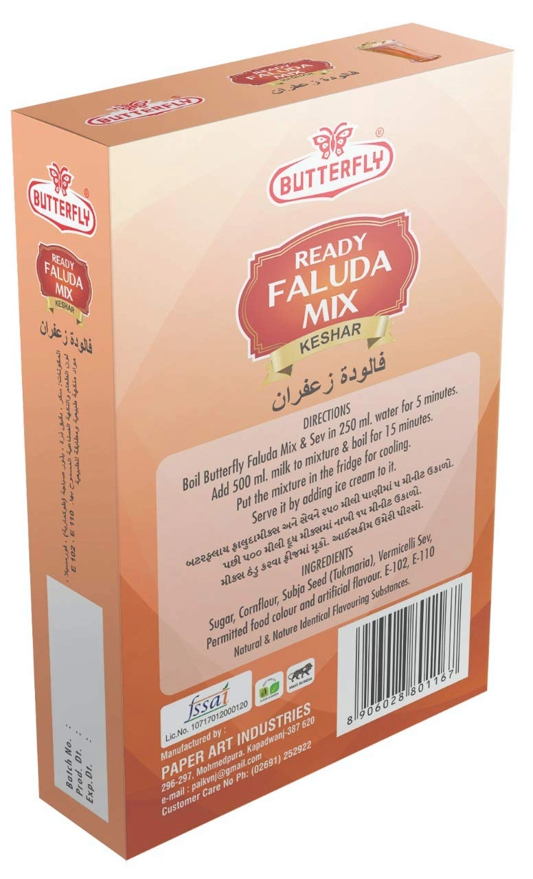 Butterfly Ready Faluda Mix, 100g (Keshar)-1