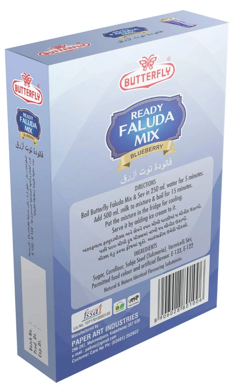 Butterfly Ready Faluda Mix, 100g (Blueberry)-1