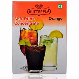 butterfly soft drink concentrate, 30g (orange)