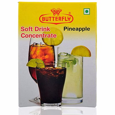 butterfly soft drink concentrate, 30g (pineapple)
