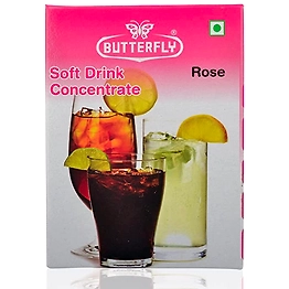 Butterfly Soft Drink Concentrate, 30g (Rose)