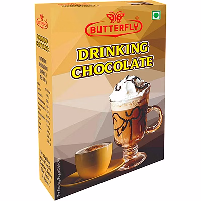 butterfly instant drinking chocolate mix , 100g