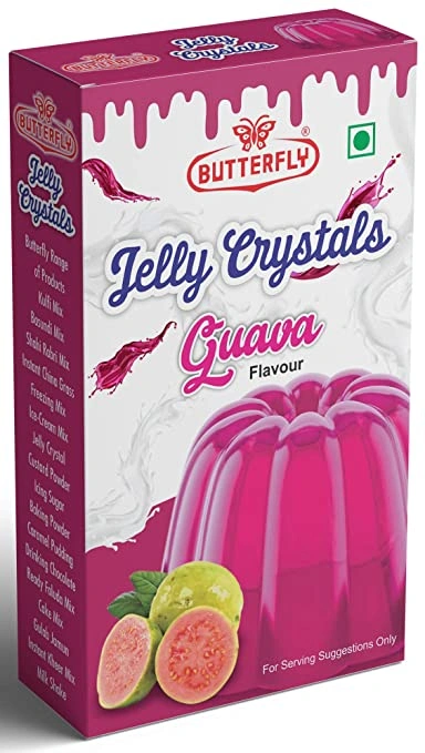 Butterfly Instant Jelly Crystals, 100g (Guava)-1114-Guava88