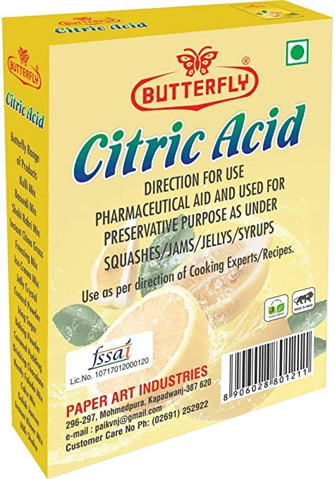 Butterfly Citric Acid-Box Pack 25 g-1