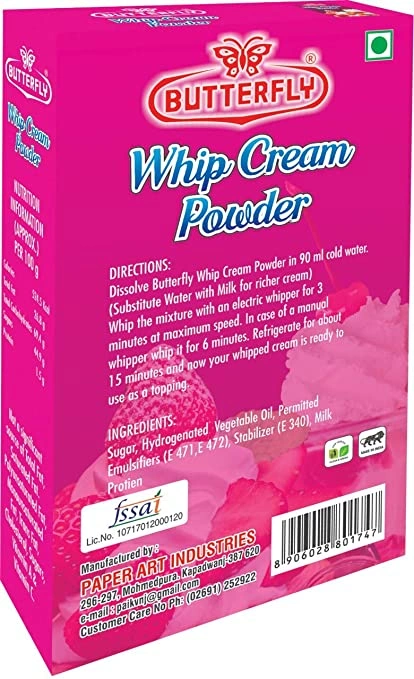 Whip Cream Powder-Box Pack 50g-1