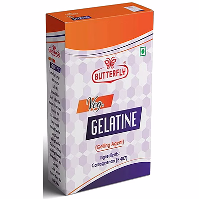 butterfly veg gelatine