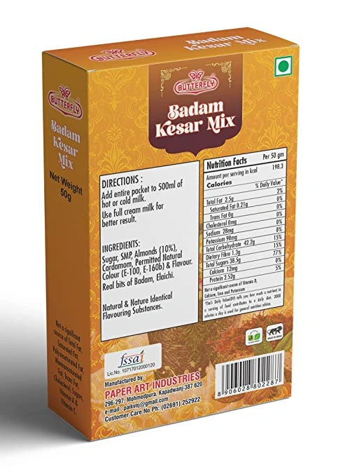 Badam Kesar Mix-Box Pack 50g-1