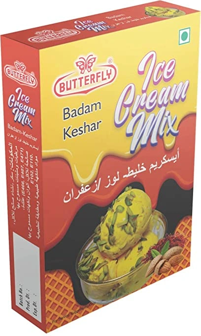 Butterfly Instant Ice Cream Mix, 150 Grams (Badam Keshar)-1147-BadamKeshar146