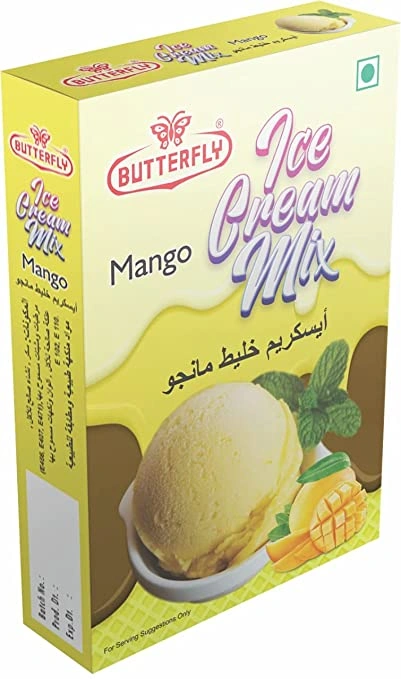 Butterfly Instant Ice Cream Mix, 150 Grams (Mango)-1147-Mango152