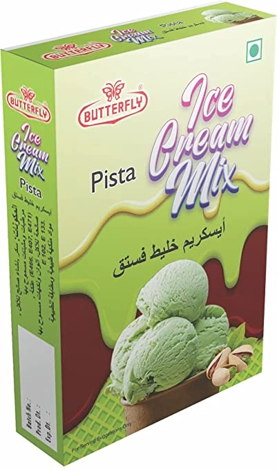 Butterfly Instant Ice Cream Mix, 150 Grams (Pista)-1147-Pista155