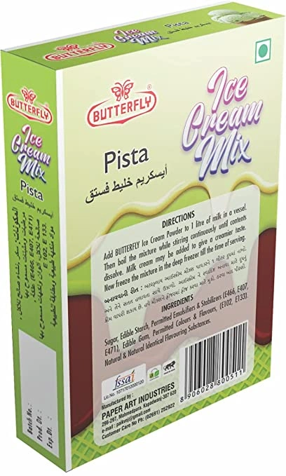 Butterfly Instant Ice Cream Mix, 150 Grams (Pista)-1