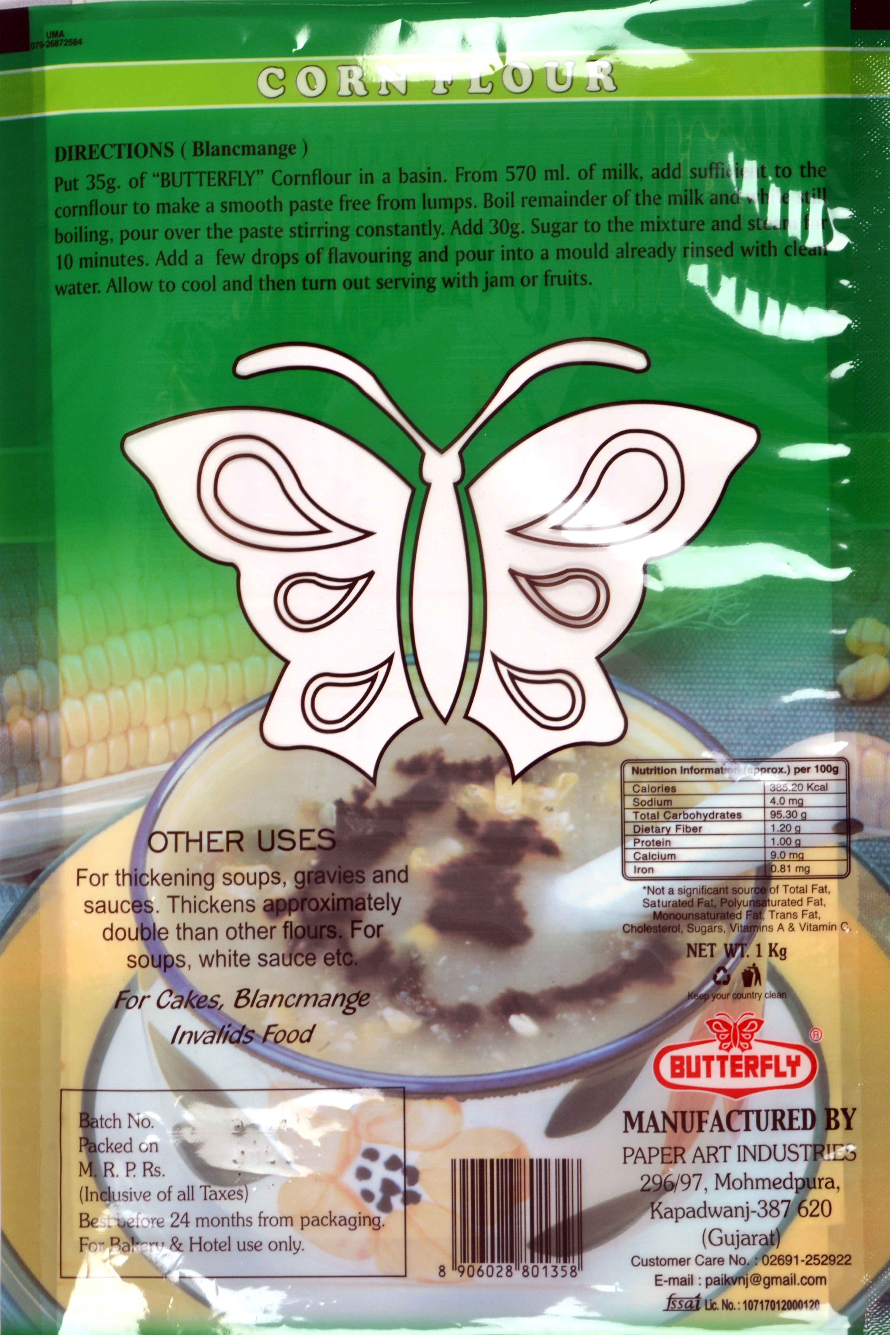 Butterfly Cornflour 1kg-1kg-1