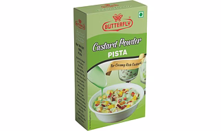Butterfly Custard Powder, 100g (Pista)