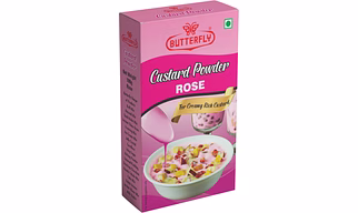 Butterfly Custard Powder, 100g (Rose)