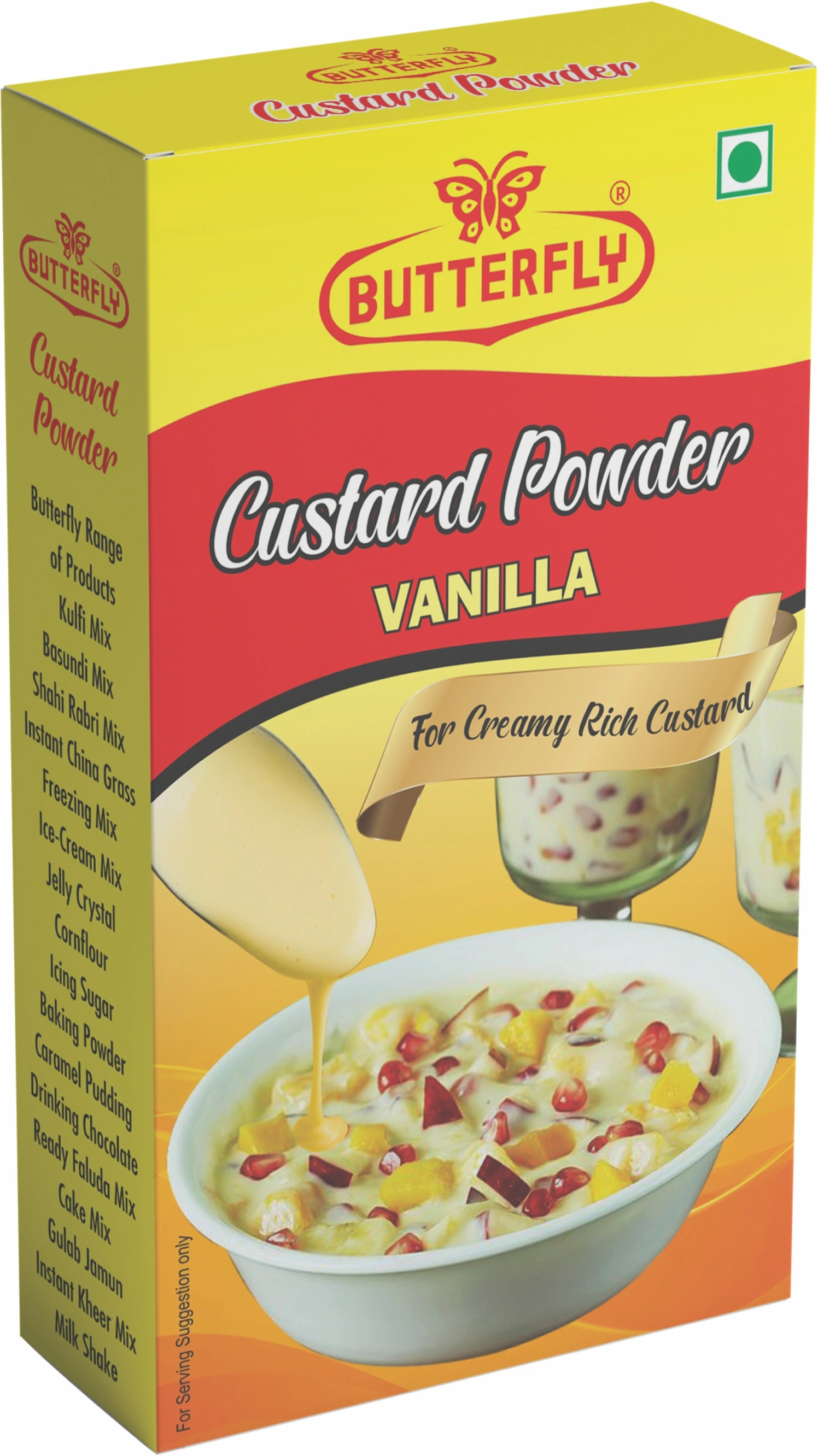 Butterfly Custard  Powder 200g-BCP200g