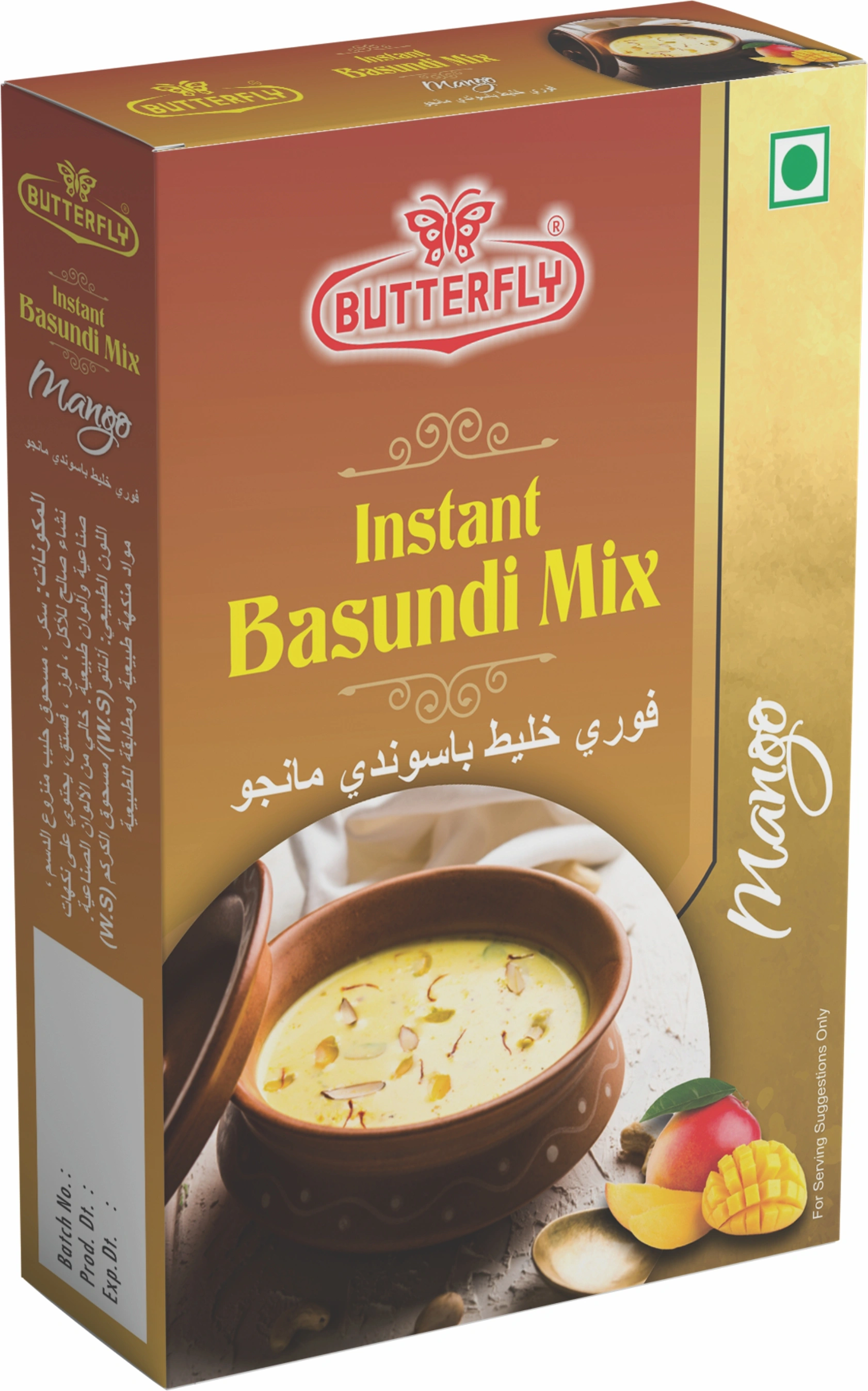 Butterfly Instant Basundi Mix, (Mango) 100g-21069103-Mango